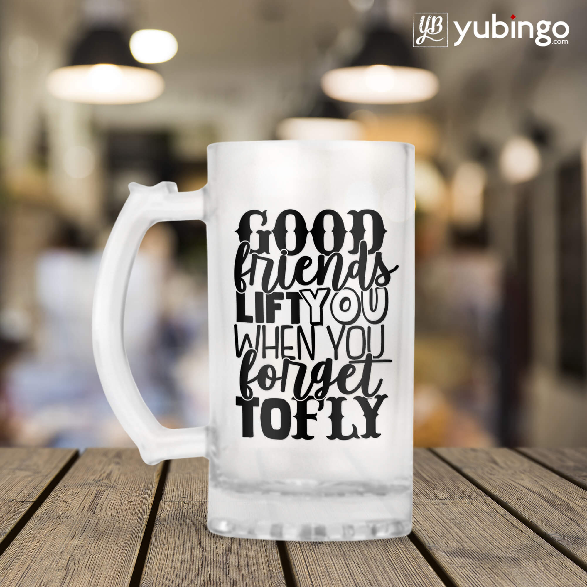 Good Friends Life You Beer Mug-Image3