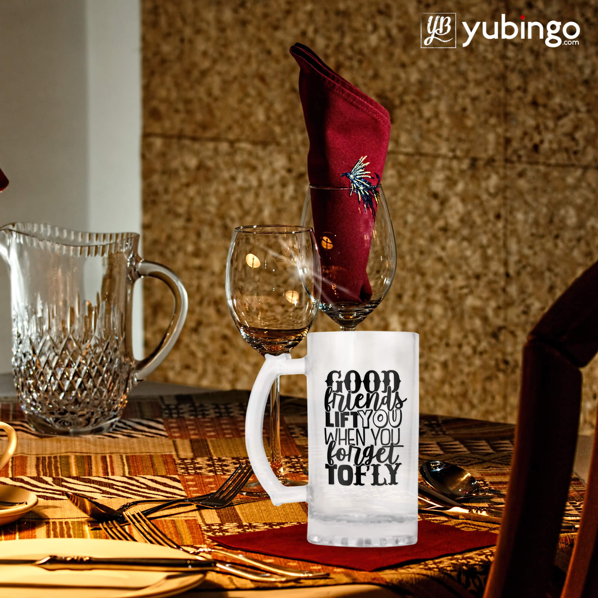 Good Friends Life You Beer Mug-Image3-Image7