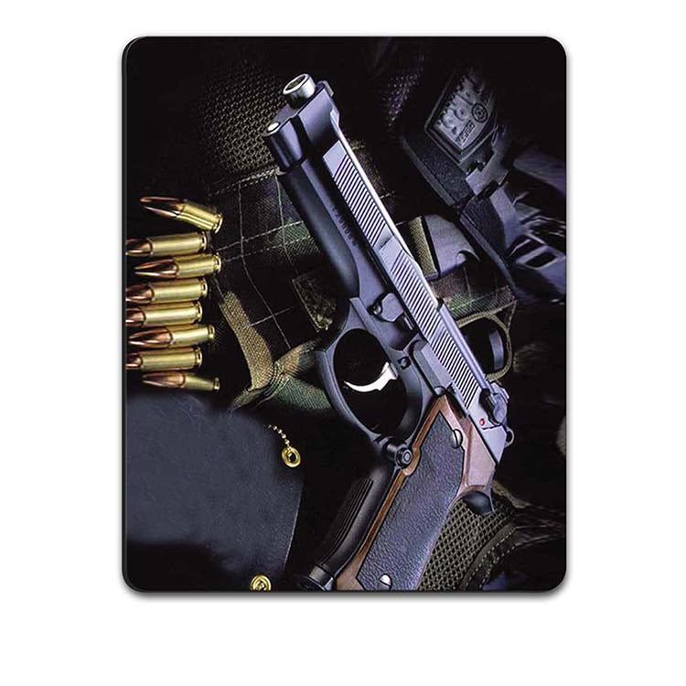 Guns And Bullets Mouse Pad