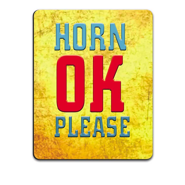 Horn OK please Mouse Pad