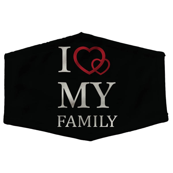 I Love My Family Icon Sign Logo Stock Vector - Illustration of families,  heart: 122606366
