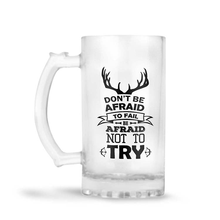 Keep Trying Beer Mug