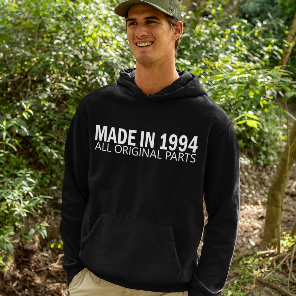 Made In 1994 Hoodie-Black