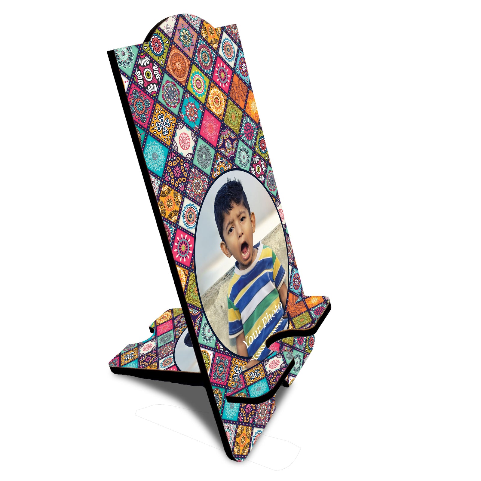 Mandala Photo Mobile Stand