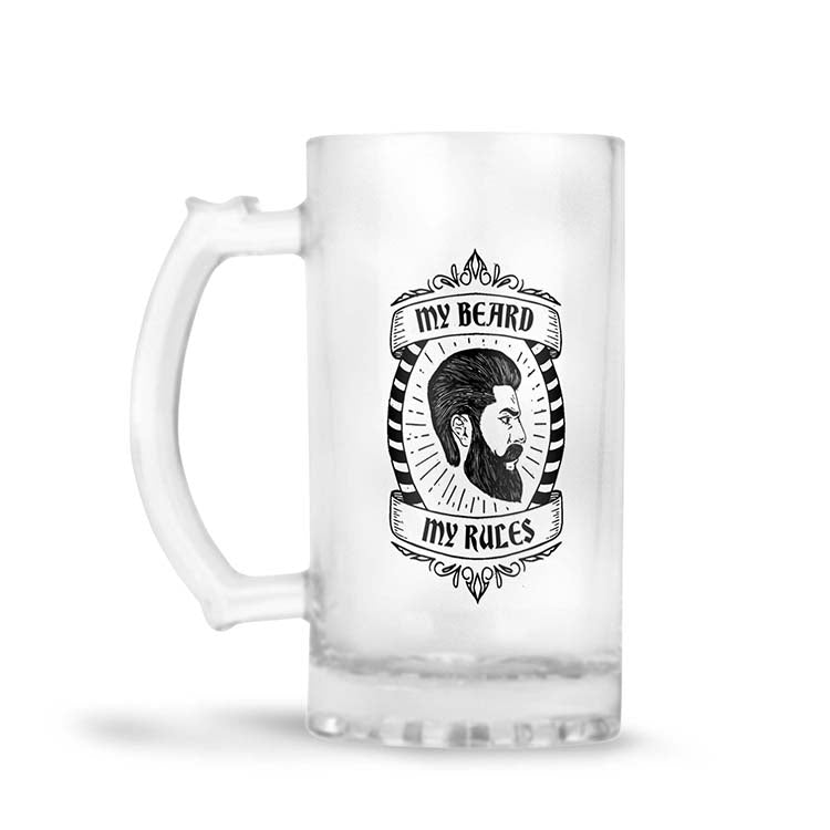 My Beard My Rules Beer Mug