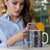 Nautical Blue Customised Alphabet Coffee Mug-Image3