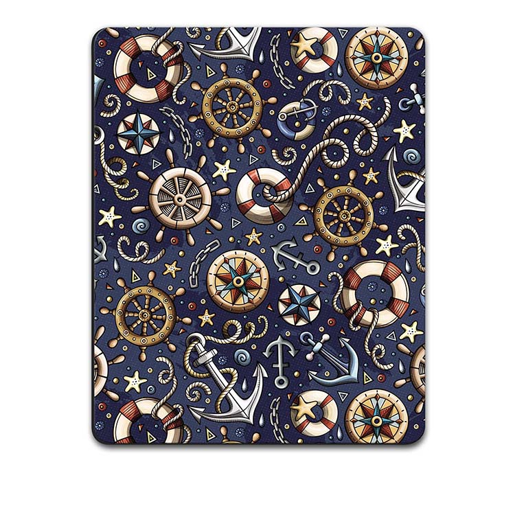 Nautical Blue Mouse Pad