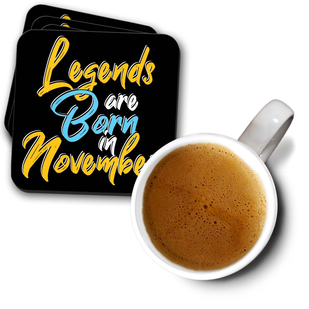 November Legends Coasters