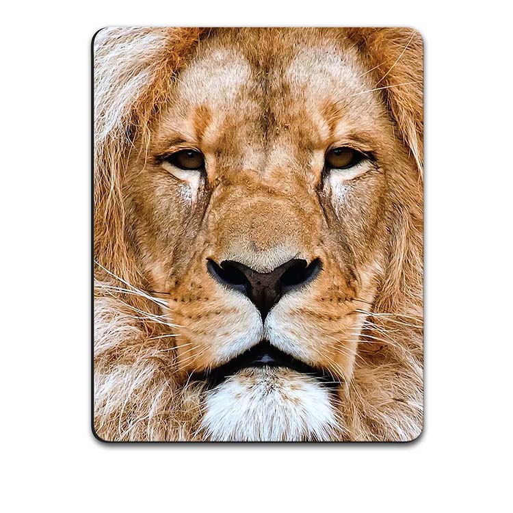 Portrait of Lion Mouse Pad