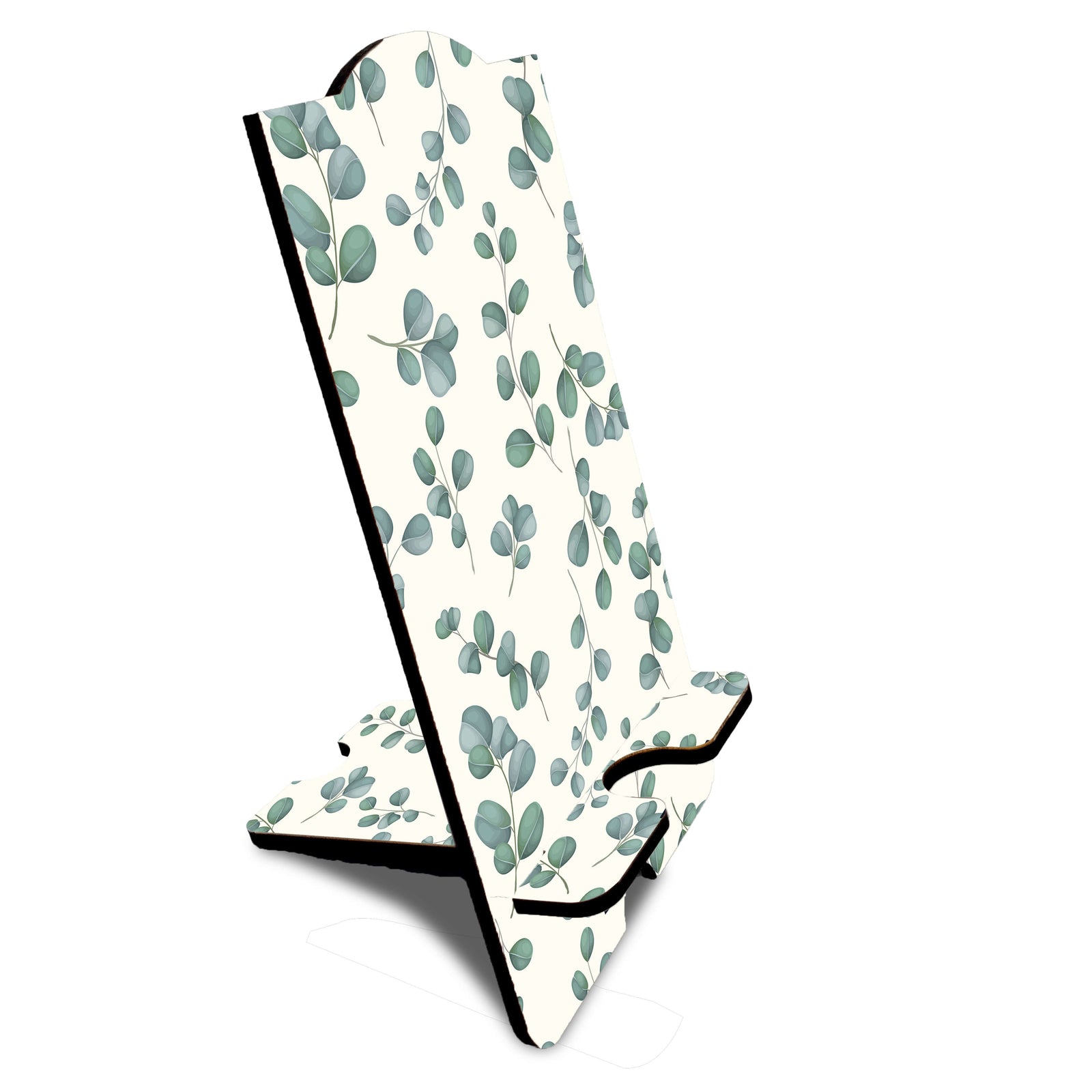 Subtle Leafy Pattern Mobile Stand