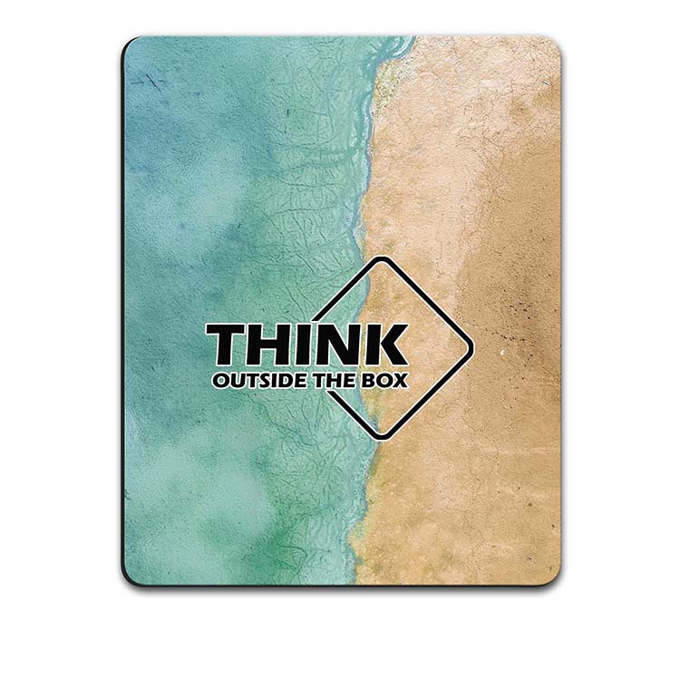 Think Outside The Box Mouse Pad