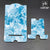 Watery Blue Marble Print Mobile Stand-Image5