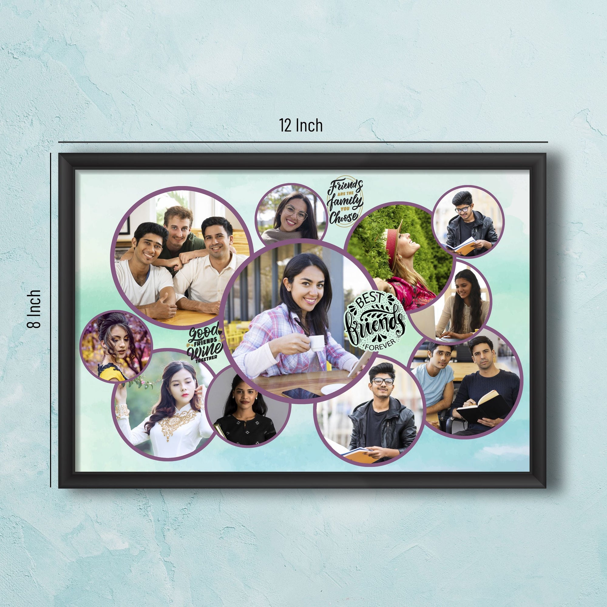 Friends Photo Collage Customised Frame-Image5