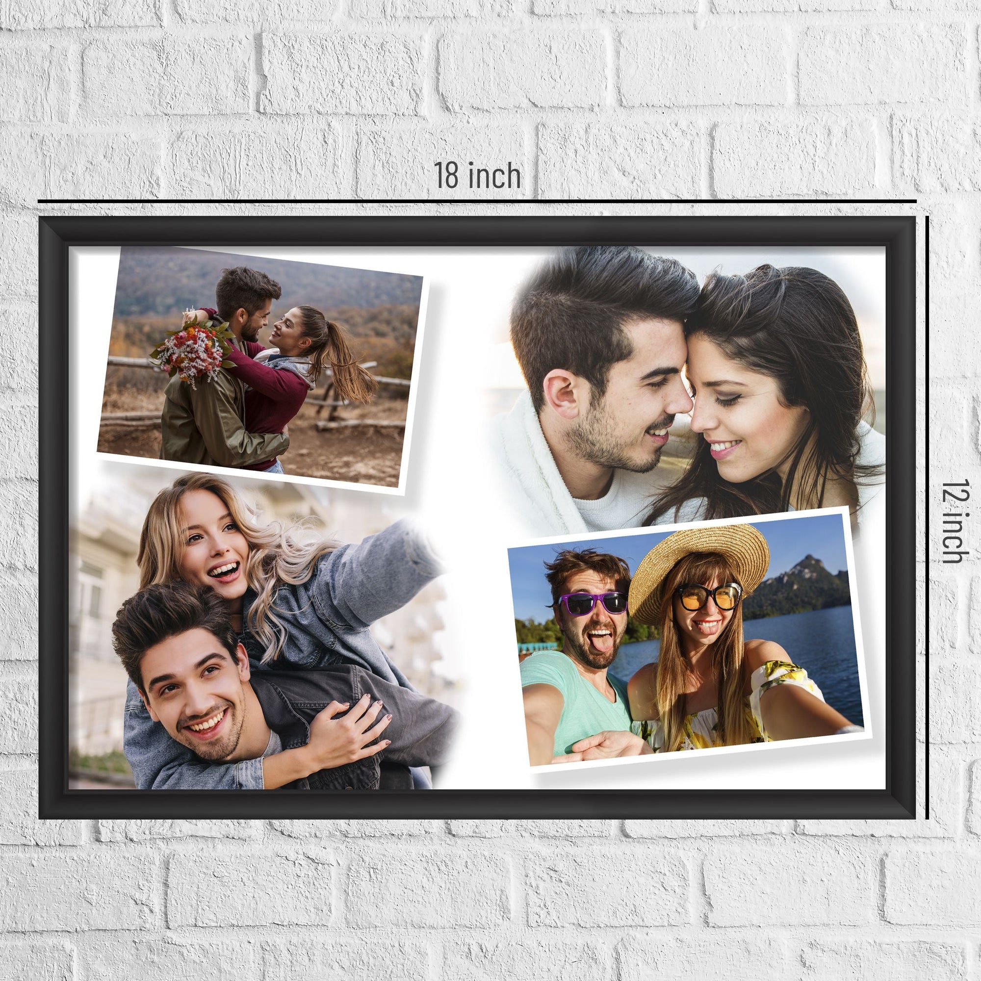 Photo Collage with Four Photos Customised Frame-Image6